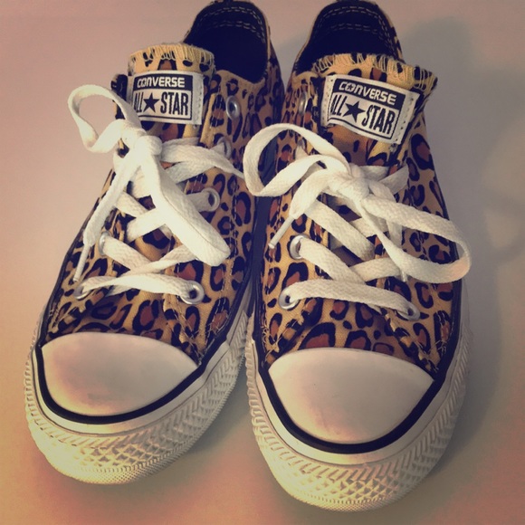 Converse Shoes - Cheetah Converse